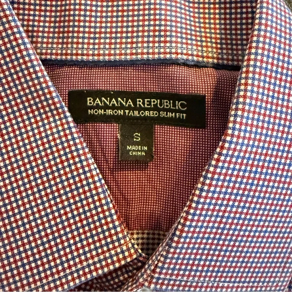 Banana Republic Men's Long-Sleeve Dress Shirt Size Small